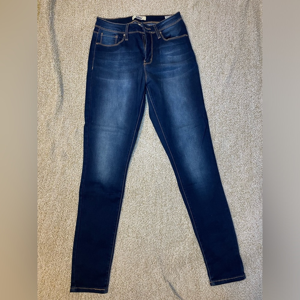 California vintage dark blue jeans